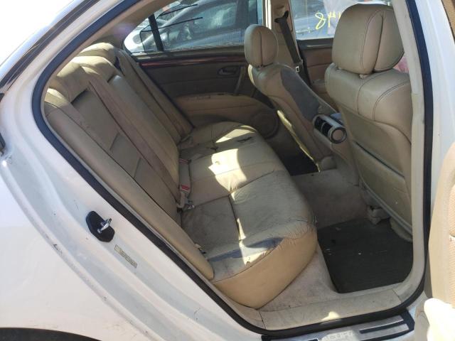 Photo 6 from auction – 2006 ACURA RL with VIN JH4KB16586C004766