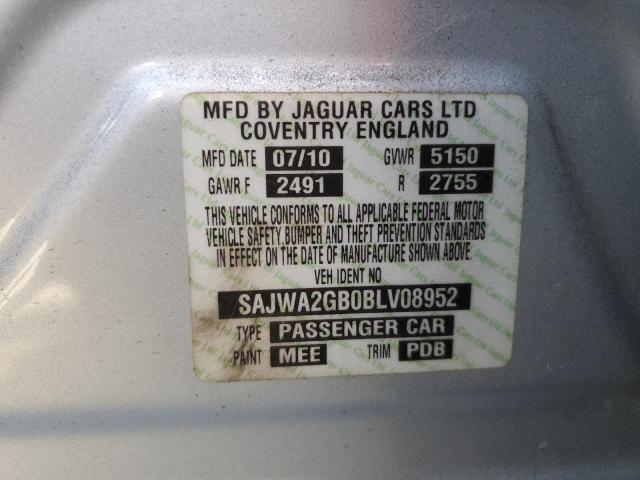 Photo 10 from auction – 2011 JAGUAR XJL with VIN SAJWA2GB0BLV08952