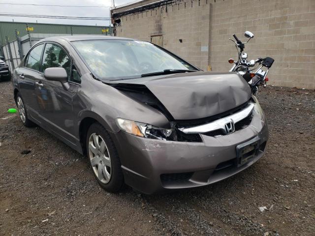 HONDA CIVIC LX 2010 with VIN 2HGFA1F55AH552401 - Photo from auction
