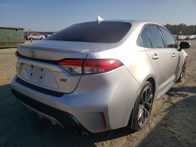 Photo 4 from auction – 2021 TOYOTA COROLLA SE with VIN JTDP4MCE2MJ055261