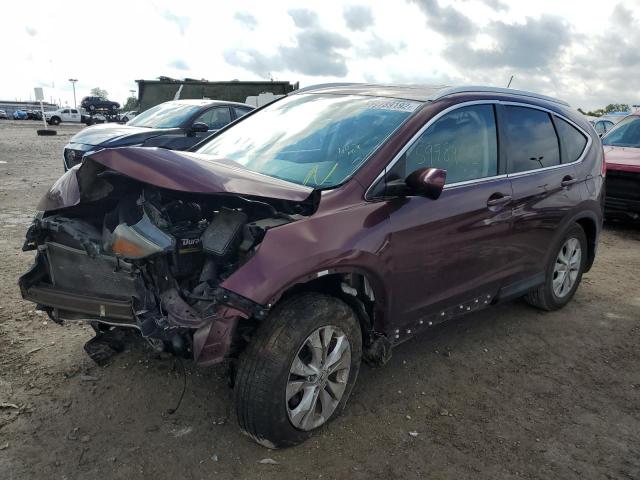 Photo 2 from auction – 2014 HONDA CR-V EXL with VIN 5J6RM4H79EL021319