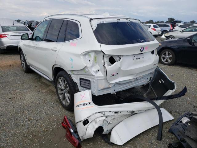 Photo 3 from auction – 2019 BMW X3 XDRIVE3 with VIN 5UXTR9C51KLR07144