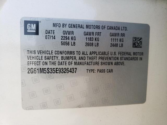 Photo 10 from auction – 2014 CADILLAC XTS LUXURY with VIN 2G61M5S35E9326437