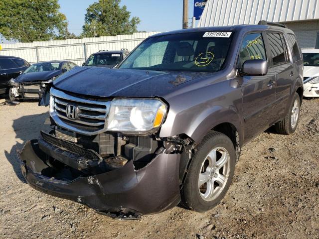 Photo 2 from auction – 2015 HONDA PILOT EXL with VIN 5FNYF4H50FB050058