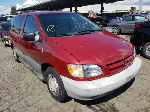 Photo 1 from auction – 2000 TOYOTA SIENNA LE with VIN 4T3ZF13C6YU307374