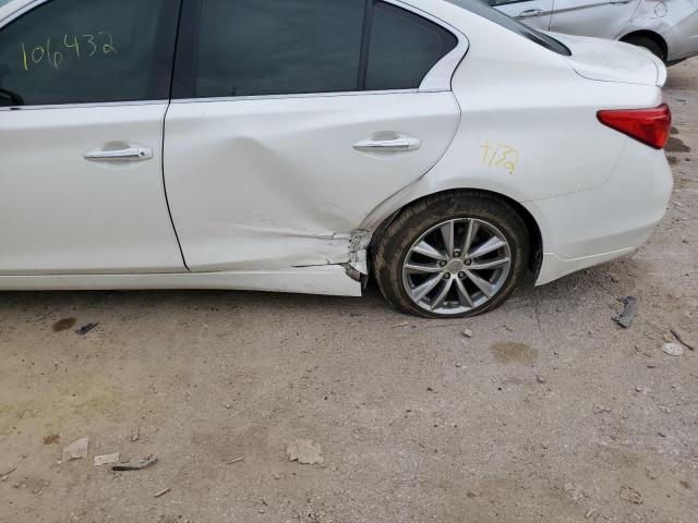 Photo 9 from auction – 2014 INFINITI Q50 BASE with VIN JN1BV7AR2EM689123