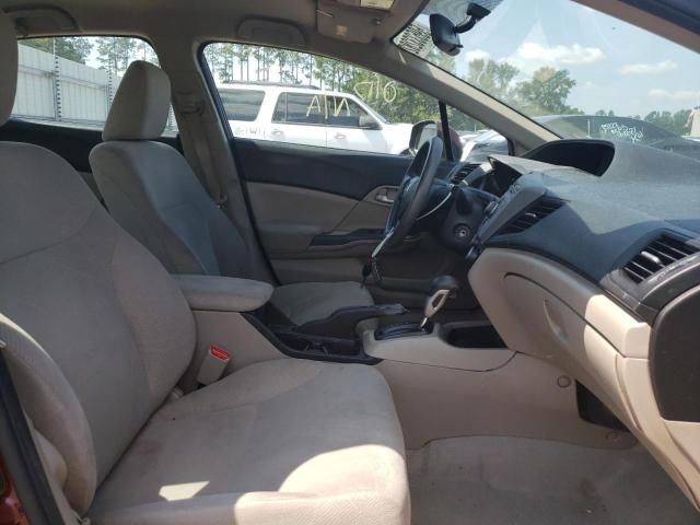 Photo 5 from auction – 2012 HONDA CIVIC LX with VIN 2HGFB2F51CH579438