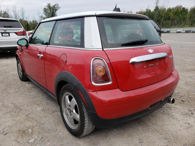 Photo 3 from auction – 2009 MINI COOPER with VIN WMWMF33569TU75881