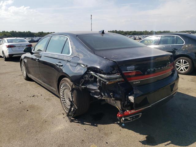 Photo 3 from auction – 2020 GENESIS G90 ULTIMA with VIN KMTF54PH3LU081329