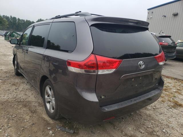 Photo 3 from auction – 2012 TOYOTA SIENNA LE with VIN 5TDKK3DC6CS227980