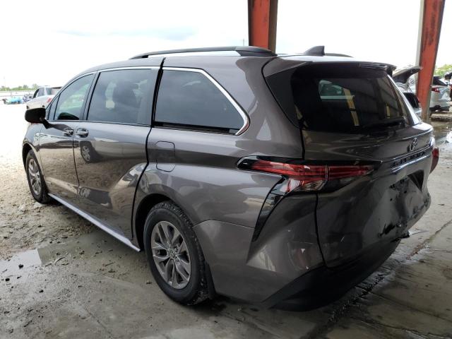 Photo 3 from auction – 2021 TOYOTA SIENNA LE with VIN 5TDKRKEC5MS033267