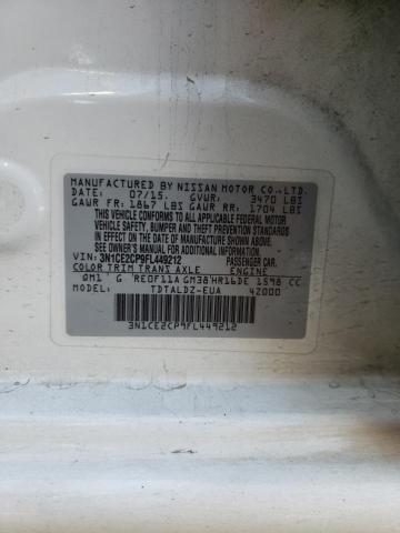 Photo 10 from auction – 2015 NISSAN VERSA NOTE with VIN 3N1CE2CP9FL449212