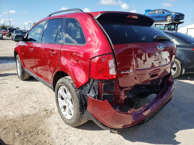 Photo 3 from auction – 2014 FORD EDGE SEL with VIN 2FMDK3JC8EBB61008