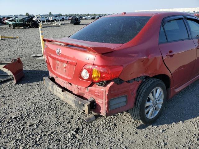 Photo 9 from auction – 2010 TOYOTA COROLLA BA with VIN 1NXBU4EE2AZ257854