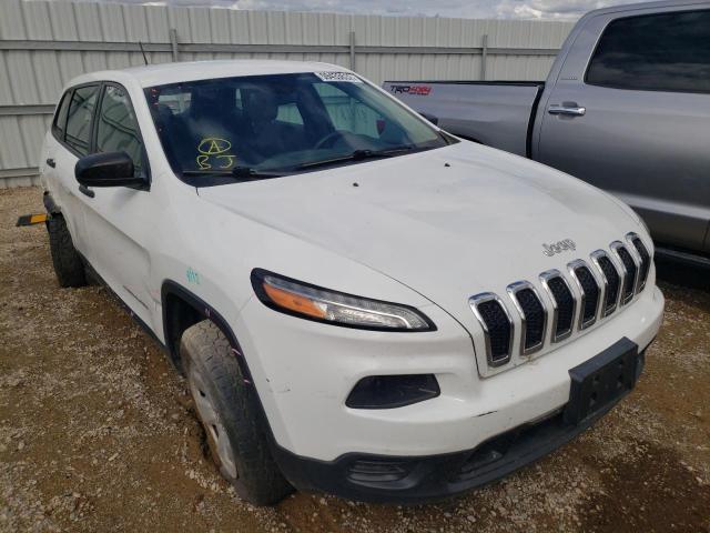 JEEP CHEROKEE S 2015 with VIN 1C4PJMAB8FW769094 - Photo from auction