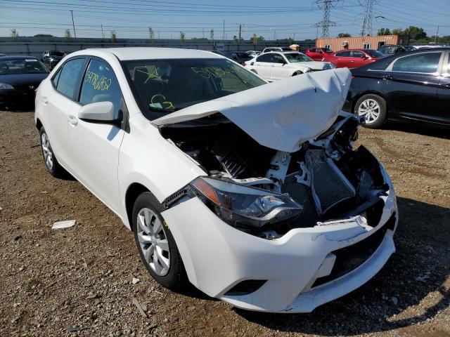 TOYOTA COROLLA L 2015 with VIN 2T1BURHEXFC398317 - Photo from auction