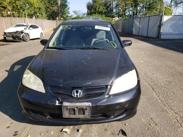 Photo 9 from auction – 2005 HONDA CIVIC with VIN 2HGES16305H565635