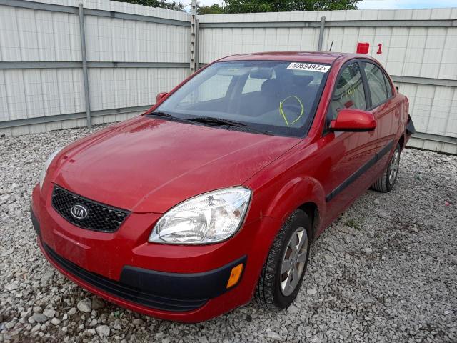 Photo 2 from auction – 2009 KIA RIO BASE with VIN KNADE223696584725