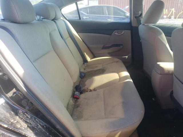 Photo 6 from auction – 2013 HONDA CIVIC LX with VIN 19XFB2F59DE065848