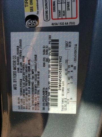 Photo 10 from auction – 2005 FORD FREESTAR L with VIN 2FMDA58245BA07942