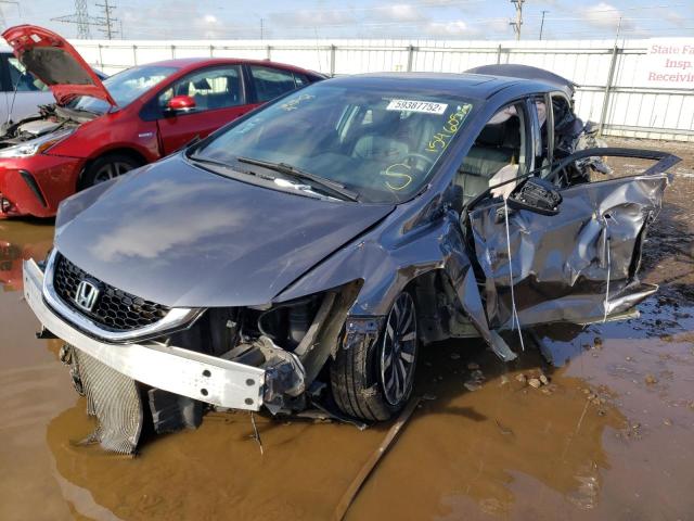 Photo 2 from auction – 2015 HONDA CIVIC EXL with VIN 2HGFB2F97FH503214