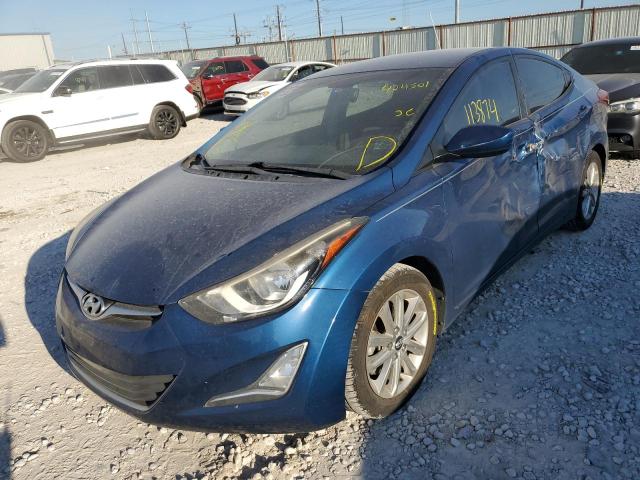 Photo 2 from auction – 2015 HYUNDAI ELANTRA with VIN KMHDH4AE2FU424501
