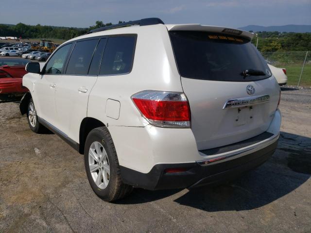 Photo 3 from auction – 2013 TOYOTA HIGHLANDER with VIN 5TDBK3EH7DS182835