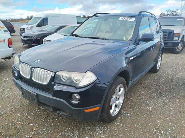 Photo 2 from auction – 2007 BMW X3 3.0SI with VIN WBXPC93417WE78160