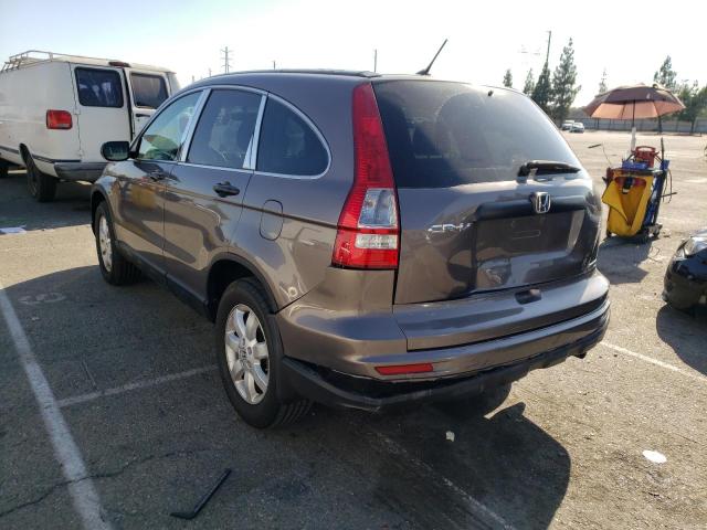 Photo 3 from auction – 2011 HONDA CR-V SE with VIN 5J6RE3H49BL006232