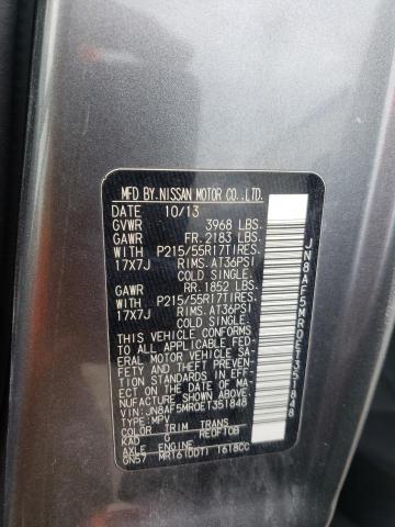 Photo 10 from auction – 2014 NISSAN JUKE S with VIN JN8AF5MR0ET351848