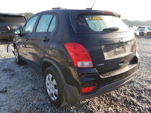 Photo 3 from auction – 2018 CHEVROLET TRAX LS with VIN 3GNCJKSB6JL409331