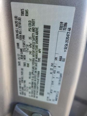 Photo 10 from auction – 2017 FORD ESCAPE S with VIN 1FMCU0F71HUE15589