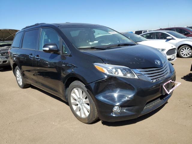 TOYOTA SIENNA XLE 2017 with VIN 5TDDZ3DC3HS188048 - Photo from auction