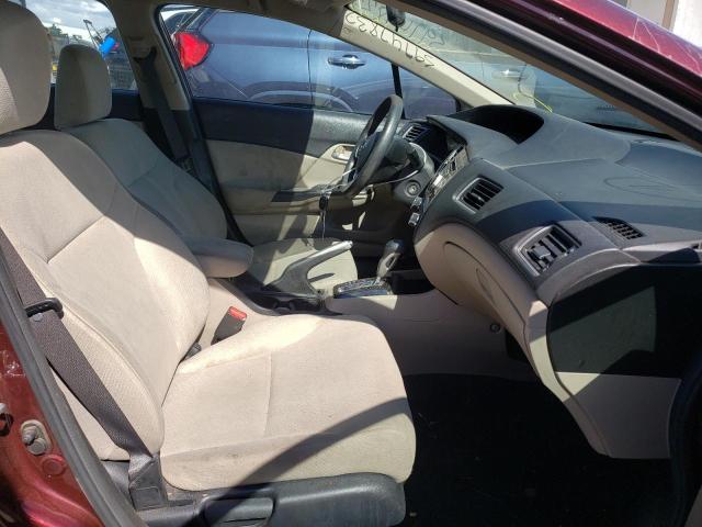 Photo 5 from auction – 2013 HONDA CIVIC LX with VIN 19XFB2F50DE225762