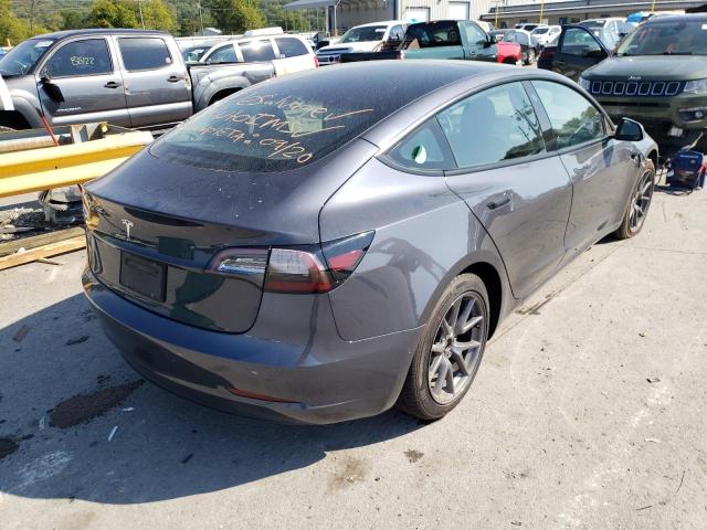 Photo 4 from auction – 2021 TESLA MODEL 3 with VIN 5YJ3E1EA1MF090000