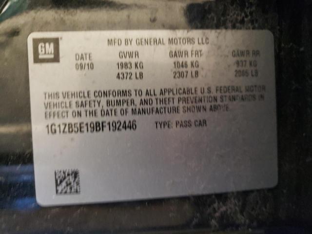 Photo 10 from auction – 2011 CHEVROLET MALIBU LS with VIN 1G1ZB5E19BF192446