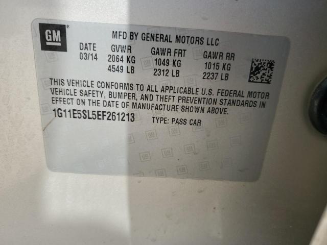 Photo 10 from auction – 2014 CHEVROLET MALIBU 2LT with VIN 1G11E5SL5EF261213