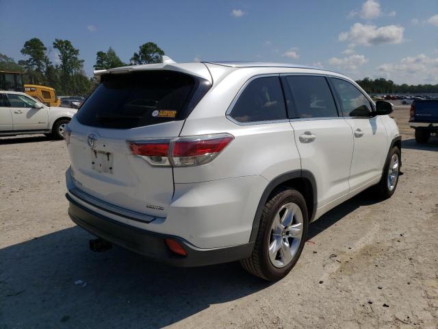 Photo 4 from auction – 2016 TOYOTA HIGHLANDER with VIN 5TDYKRFH3GS139383