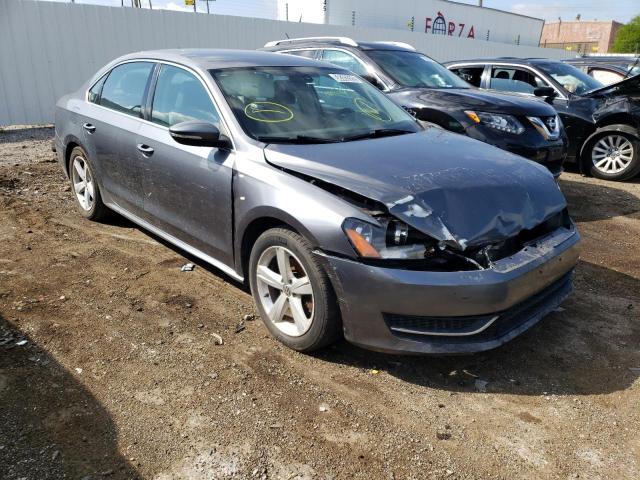 VOLKSWAGEN PASSAT SE 2012 with VIN 1VWBP7A33CC105671 - Photo from auction