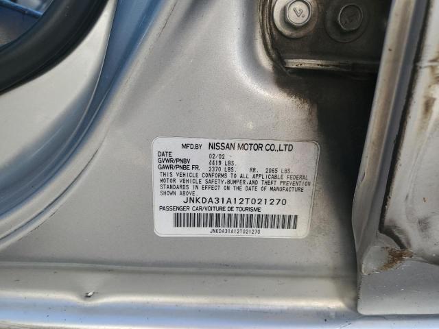 Photo 10 from auction – 2002 INFINITI I35 with VIN JNKDA31A12T021270