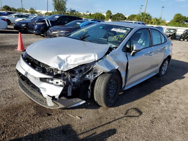 Photo 2 from auction – 2022 TOYOTA COROLLA LE with VIN JTDEPMAE3NJ215571