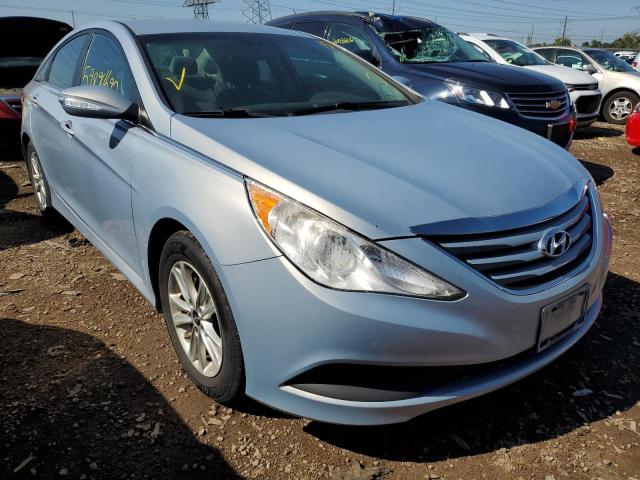 Photo 1 from auction – 2014 HYUNDAI SONATA GLS with VIN 5NPEB4AC4EH873700
