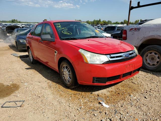 FORD FOCUS SE 2008 with VIN 1FAHP35N58W287676 - Photo from auction