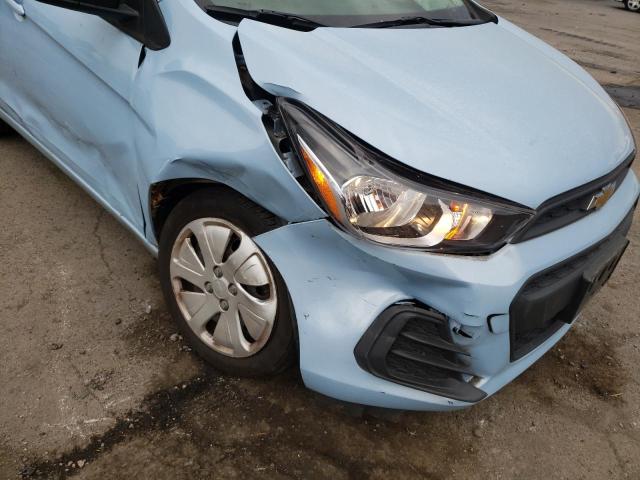 Photo 9 from auction – 2016 CHEVROLET SPARK LS with VIN KL8CB6SA0GC583252