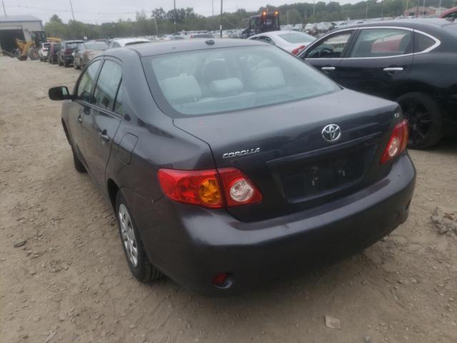 Фото 3 с аукциона – 2009 TOYOTA COROLLA BA с VIN 2T1BU40E29C124841