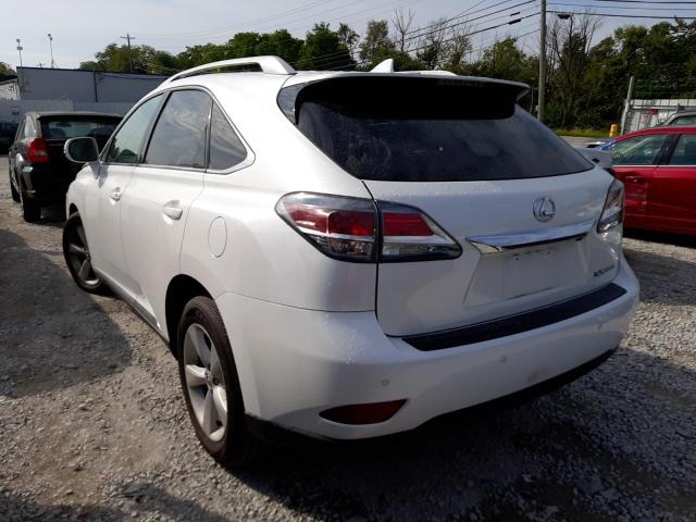 Photo 3 from auction – 2015 LEXUS RX 350 BAS with VIN 2T2BK1BAXFC299229