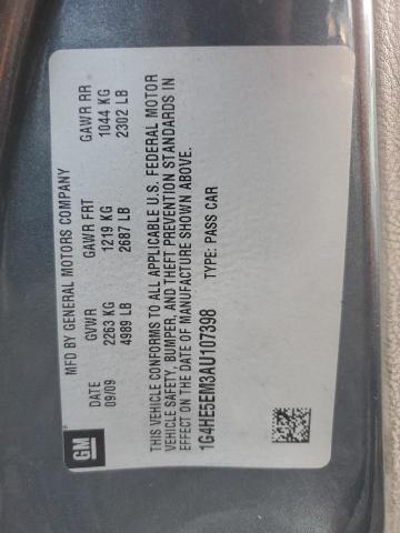 Photo 10 from auction – 2010 BUICK LUCERNE CX with VIN 1G4HE5EM3AU107398