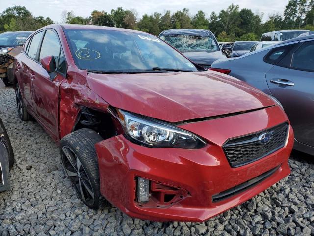 SUBARU IMPREZA SP 2018 with VIN 4S3GTAM62J3726811 - Photo from auction