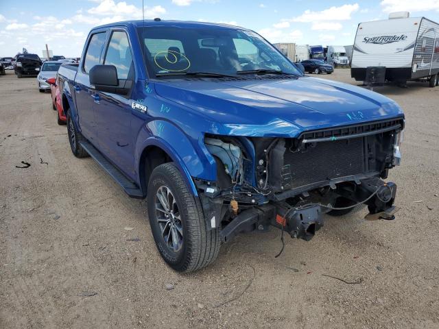 FORD F150 SUPER 2018 with VIN 1FTEW1E56JKF74607 - Photo from auction