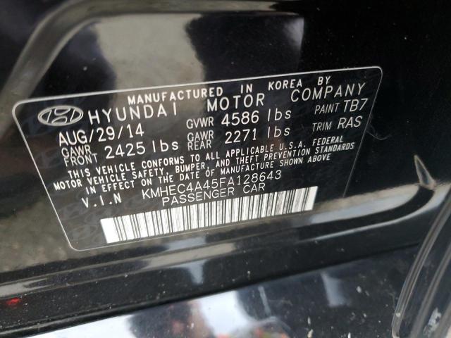 Photo 10 from auction – 2015 HYUNDAI SONATA HYB with VIN KMHEC4A45FA128643